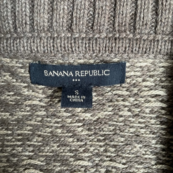 Banana Republic Sz S short sleeve wrap sweater - Picture 4 of 4